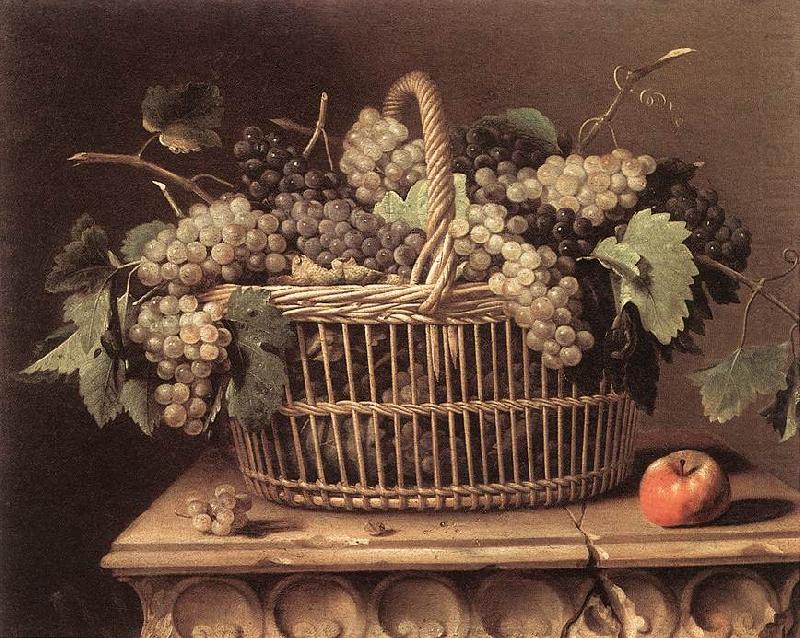Basket of Grapes dfg, DUPUYS, Pierre